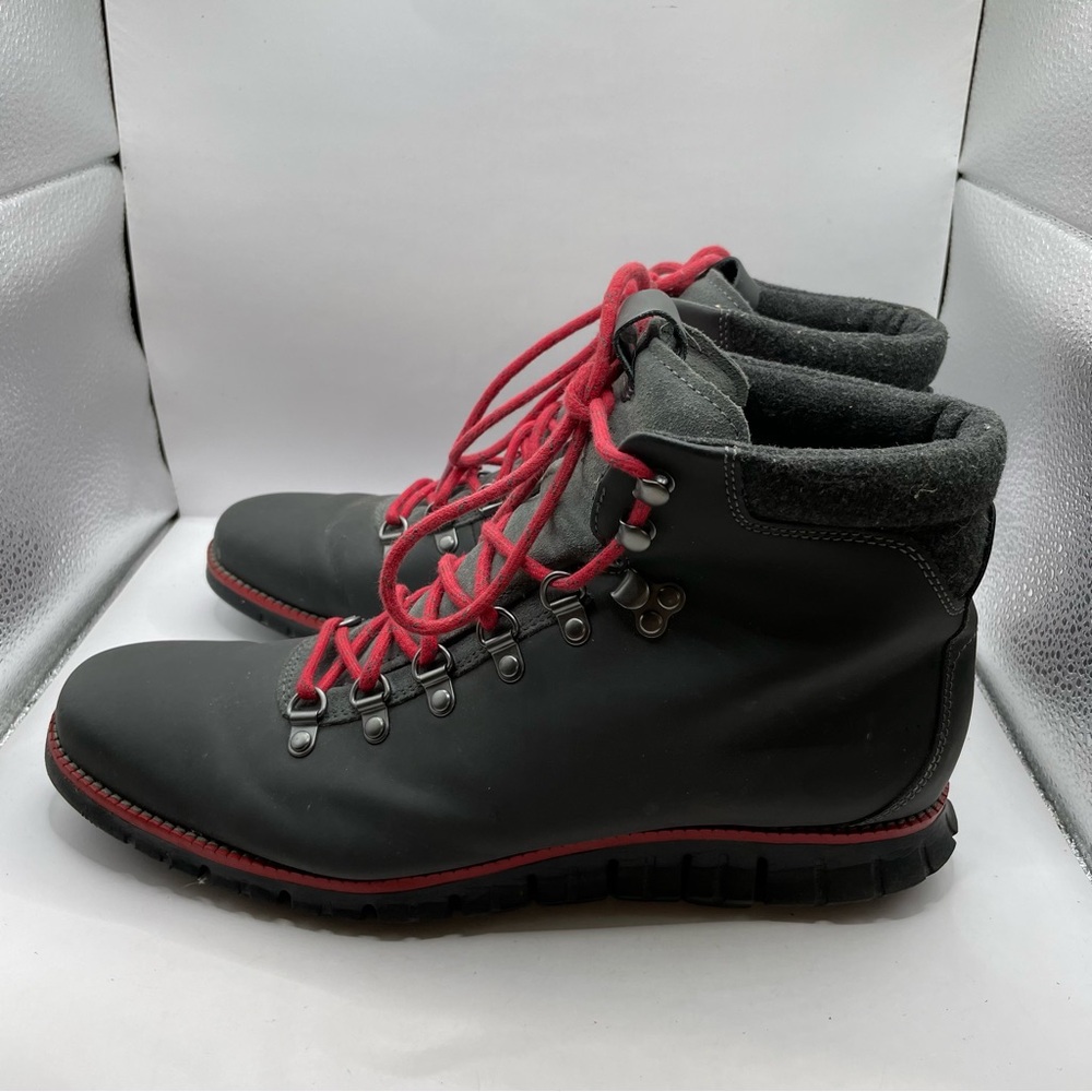 COLE HAAN Zerogrand Hiker Boots C29486 Magnet Leather Men's Size 11M F10 - Picture 4 of 6